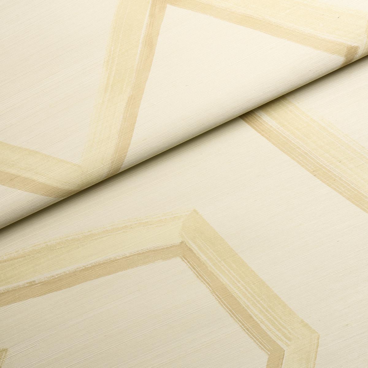 Schumacher Enzo Sisal Straw Wallpaper