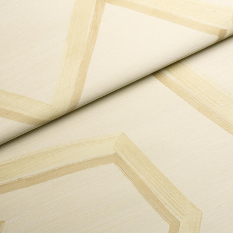 Schumacher Enzo Sisal Straw Wallpaper