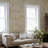 Schumacher Enzo Sisal Straw Wallpaper
