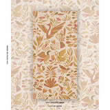Schumacher Canopy Spice Wallpaper