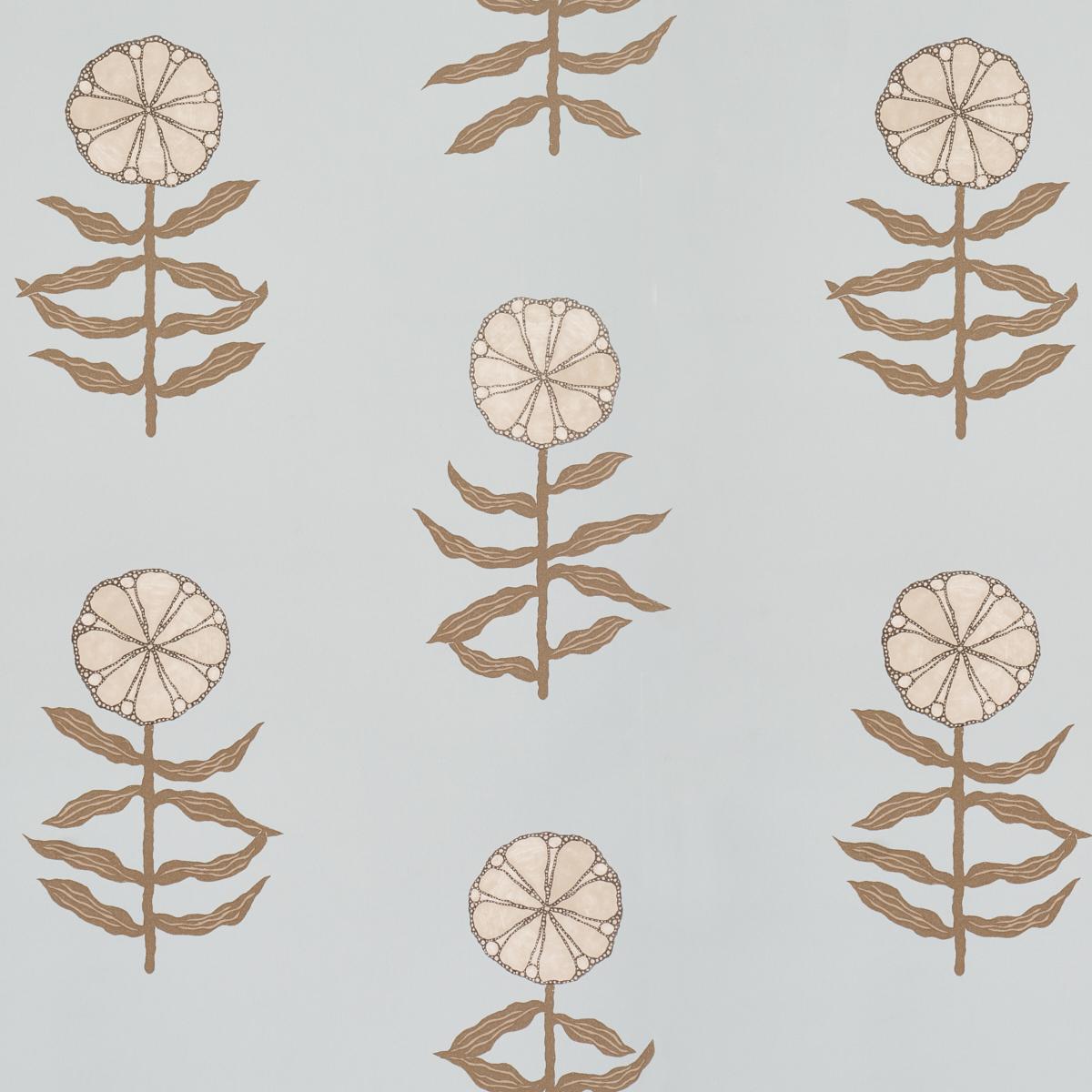 Schumacher Pretty Petals Sky Wallpaper