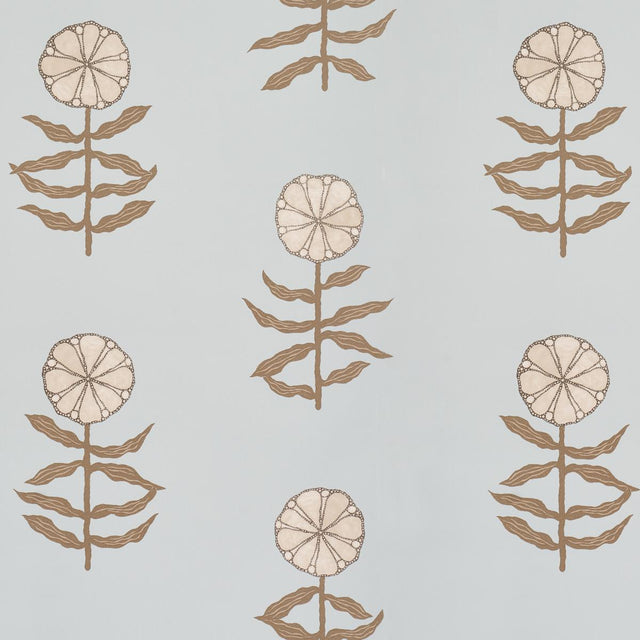 Schumacher Pretty Petals Sky Wallpaper