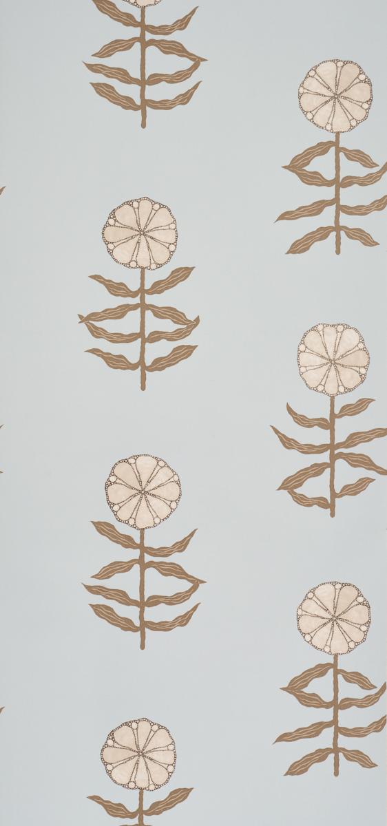 Schumacher Pretty Petals Sky Wallpaper