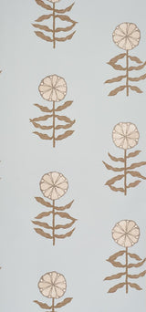 Schumacher Pretty Petals Sky Wallpaper