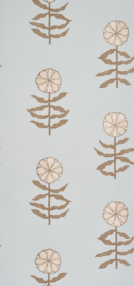 Schumacher Pretty Petals Sky Wallpaper