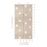 Schumacher X Backdrop Monte Carlo Sisal 2 Panel Set Silver Wallpaper