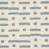 Schumacher Abstract Ikat Sisal Cadet Wallpaper