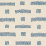 Schumacher Abstract Ikat Sisal Cadet Wallpaper
