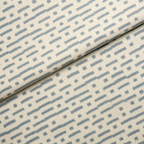 Schumacher Abstract Ikat Sisal Cadet Wallpaper