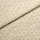 Schumacher Abstract Ikat Sisal Beige Wallpaper