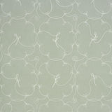 Schumacher X Backdrop Broderie Cool Green Wallpaper