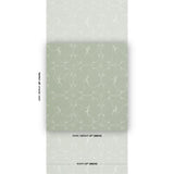 Schumacher X Backdrop Broderie Cool Green Wallpaper