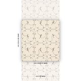 Schumacher X Backdrop Broderie Black & Ivory Wallpaper