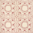 Schumacher X Backdrop Garden Of Hearts Red Wallpaper