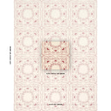Schumacher X Backdrop Garden Of Hearts Red Wallpaper