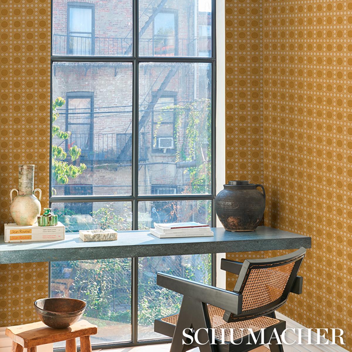 Schumacher Puntini Wallcovering - Thumbnail 4