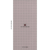 Schumacher X Backdrop Puntini Sisal Plum Wallpaper