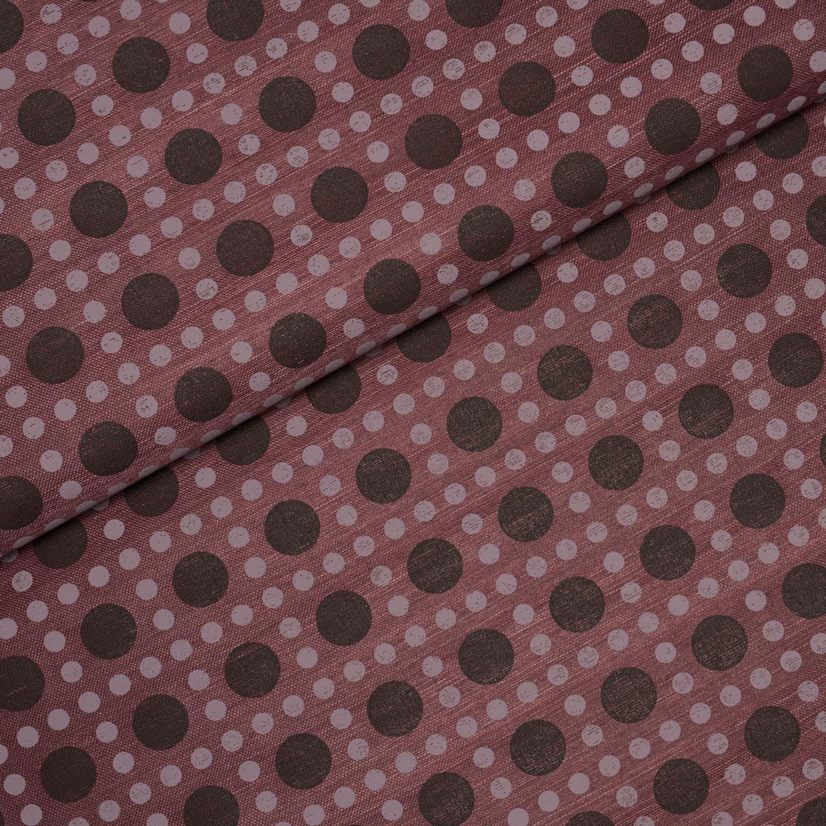 Schumacher X Backdrop Puntini Sisal Plum Wallpaper