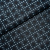 Schumacher X Backdrop Puntini Sisal Indigo Wallpaper