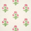 Schumacher Poppy Print Rose & Grass Wallpaper