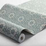 Borastapeter Nyponros Blue Wallpaper