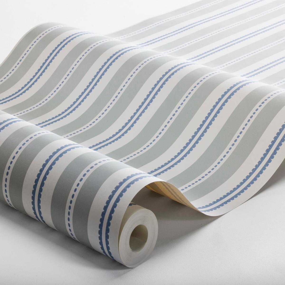Borastapeter Hedda Blue And Mineral Wallpaper