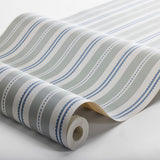 Borastapeter Hedda Blue And Mineral Wallpaper