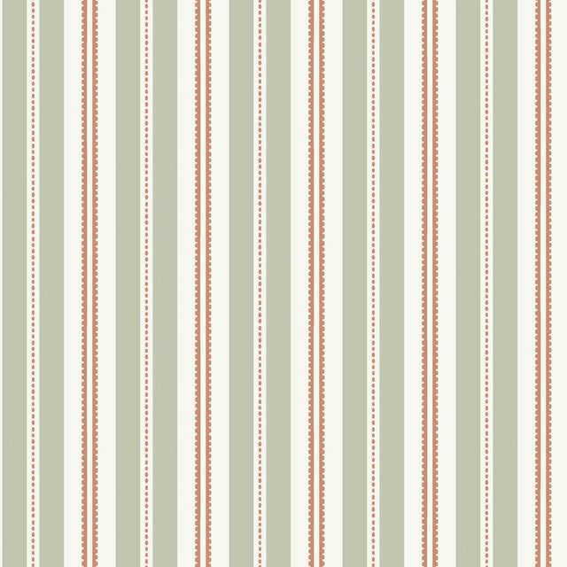 Borastapeter Hedda Sage And Rust Wallpaper