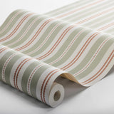 Borastapeter Hedda Sage And Rust Wallpaper