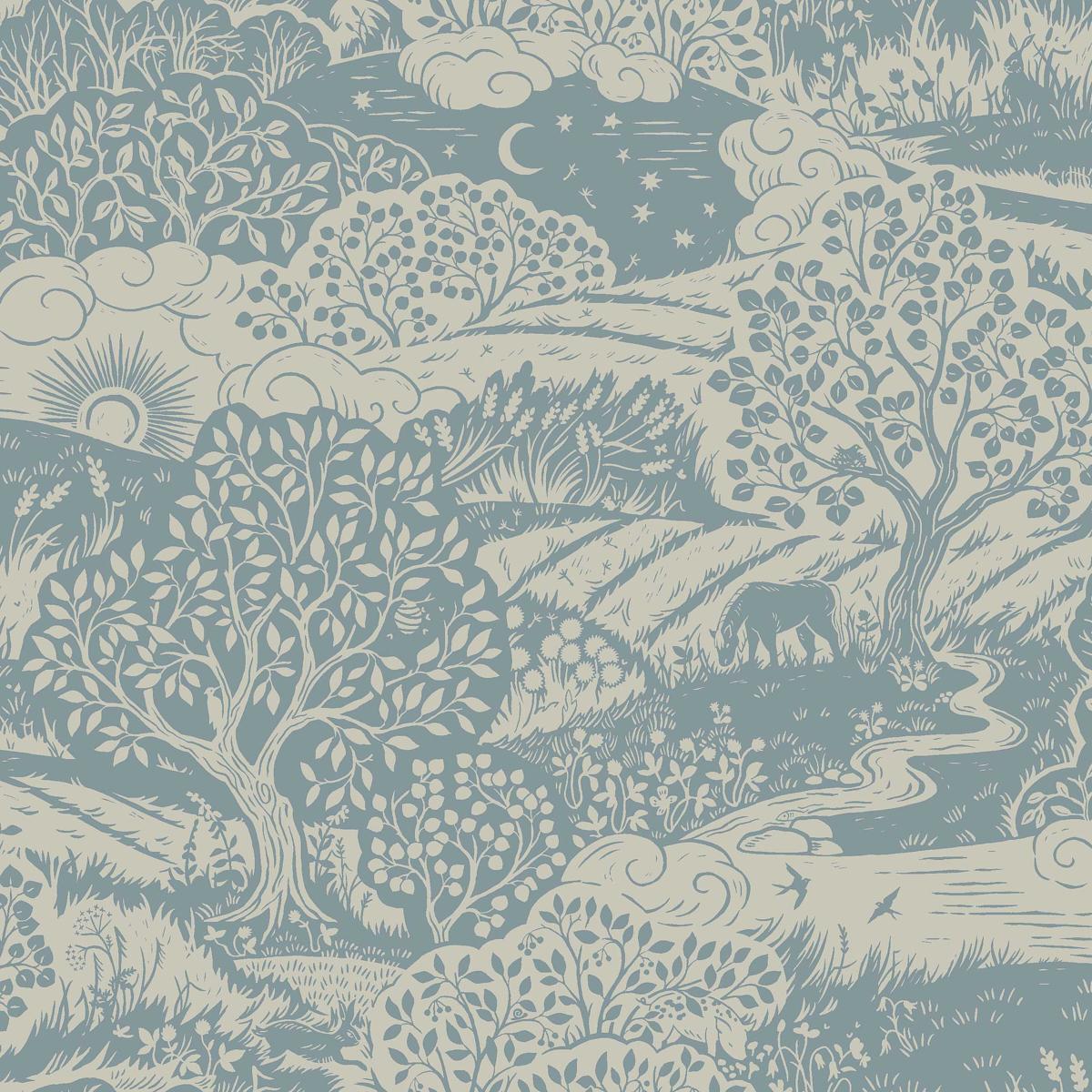 Borastapeter Solngen Slate Wallpaper
