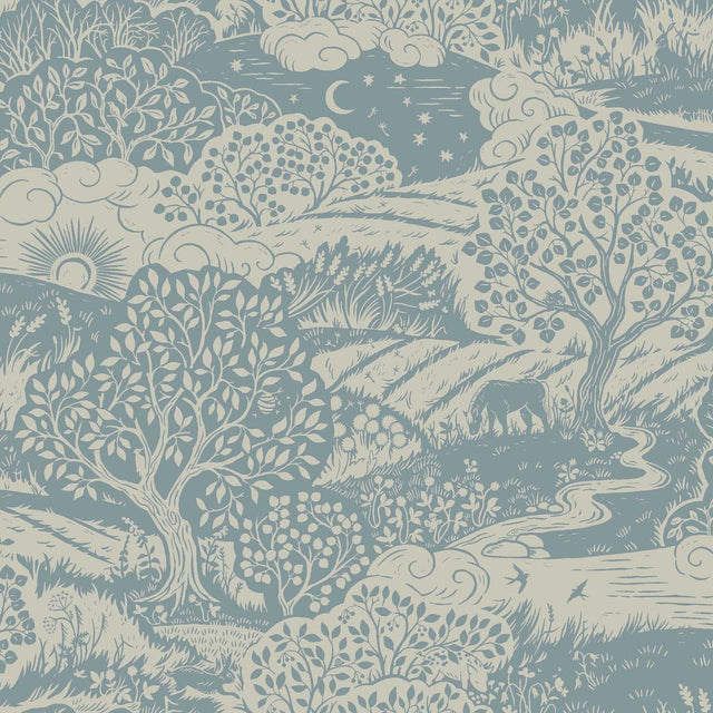 Borastapeter Solngen Slate Wallpaper