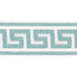 Schumacher Teal Ganton Tape Indoor/Outdoor