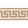 Schumacher Brown Ganton Tape Indoor/Outdoor