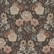 Borastapeter Dahlia Garden Brown Wallpaper