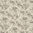 Schumacher Forest Canopy Black & Ivory Fabric