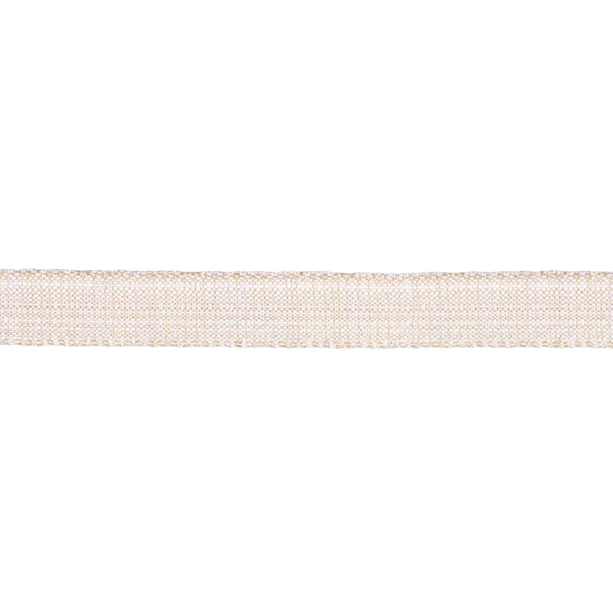 Schumacher Ivory Tweed Tape Narrow
