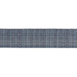 Schumacher Indigo Tweed Tape Wide