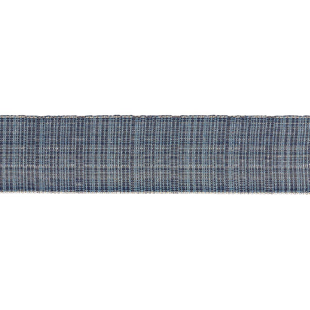 Schumacher Indigo Tweed Tape Wide