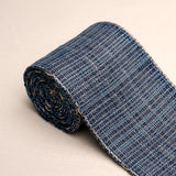 Schumacher Indigo Tweed Tape Wide