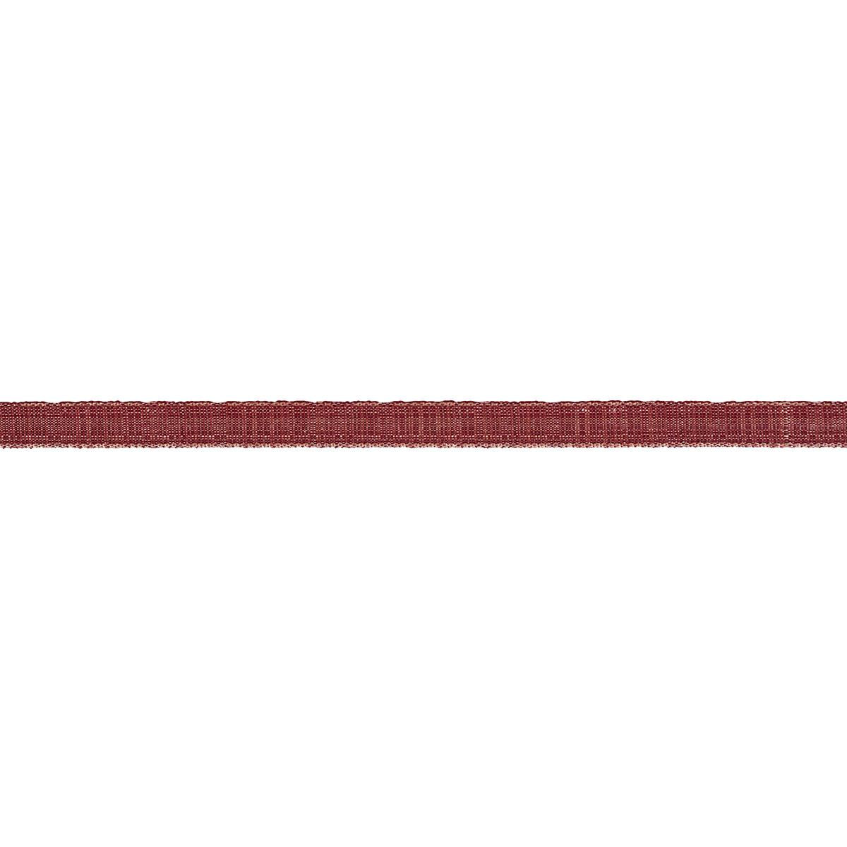 Schumacher Red Tweed Tape Narrow