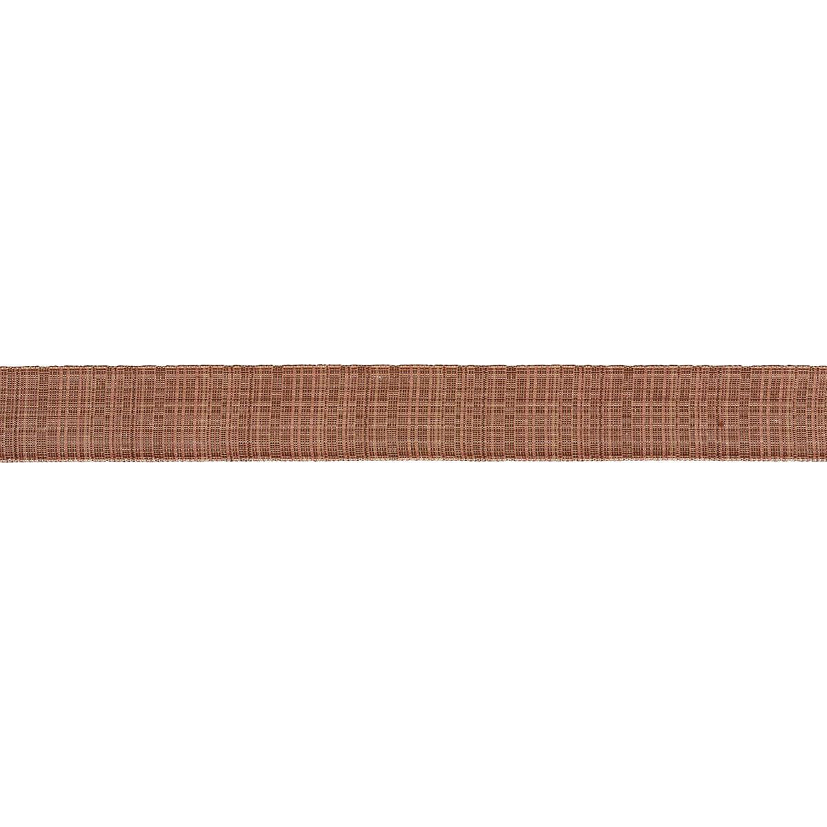 Schumacher Brown Tweed Tape Wide