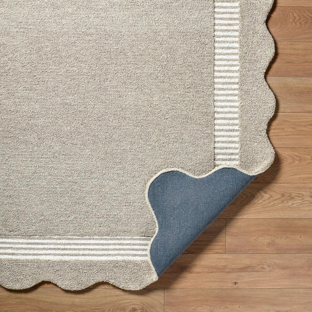 Surya Scalloped SCP-2309 3'6" x 5'6" Handmade Rug