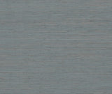 Ronald Redding Designs Painted Hemp Dusty Blue Wallpaper