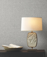 Ronald Redding Designs Sheer Linen Grey Wallpaper