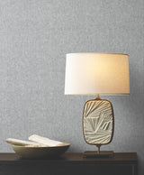 Ronald Redding Designs Sheer Linen Ensign Blue Wallpaper