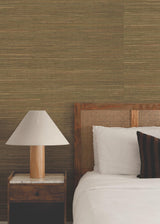 Ronald Redding Designs Multicolored Hemp Weeping Willow Wallpaper