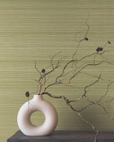 Ronald Redding Designs Smooth Abaca Moss Wallpaper