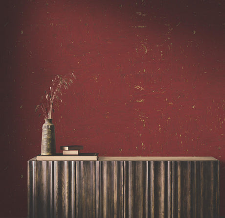 Ronald Redding Designs Caldera Cork Crimson Wallpaper