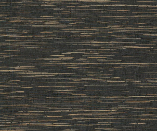 Ronald Redding Designs Multicolored Hemp Gunmetal Wallpaper