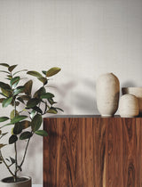 Ronald Redding Designs Airy Paperweave Silver Gray Wallpaper